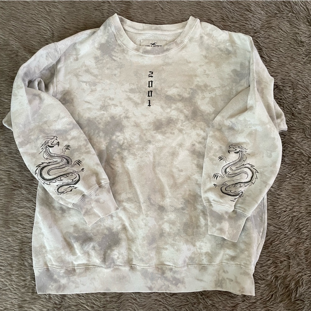 Men's Vintage Hollister Sweatshirt ( Small )